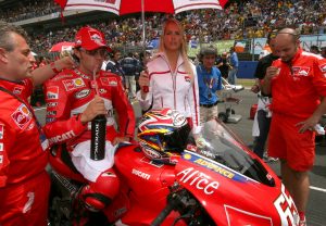 Patrocínio: Powerade - Ducati Corse