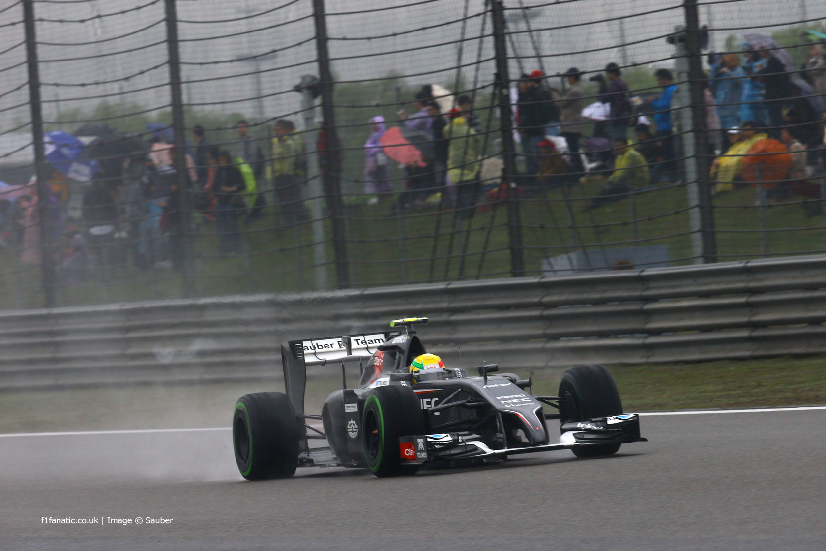 Esteban Gutierrez, Sauber, Shanghai International Circuit, 2014